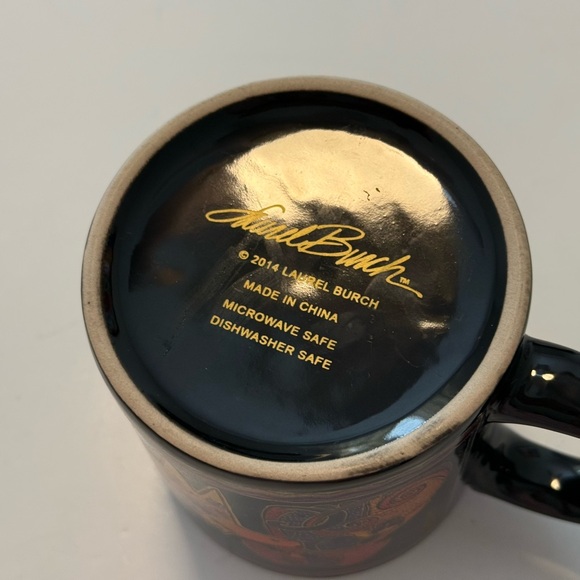 Laurel Burch ceramic vintage coffee mug 2014 - Picture 5 of 5